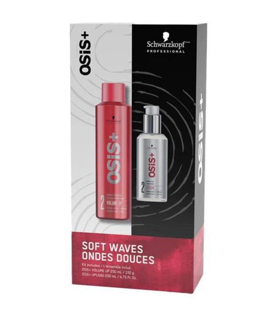 Schwarzkopf Osis+ Soft Waves Gift Set Volume Up + Upload HD23