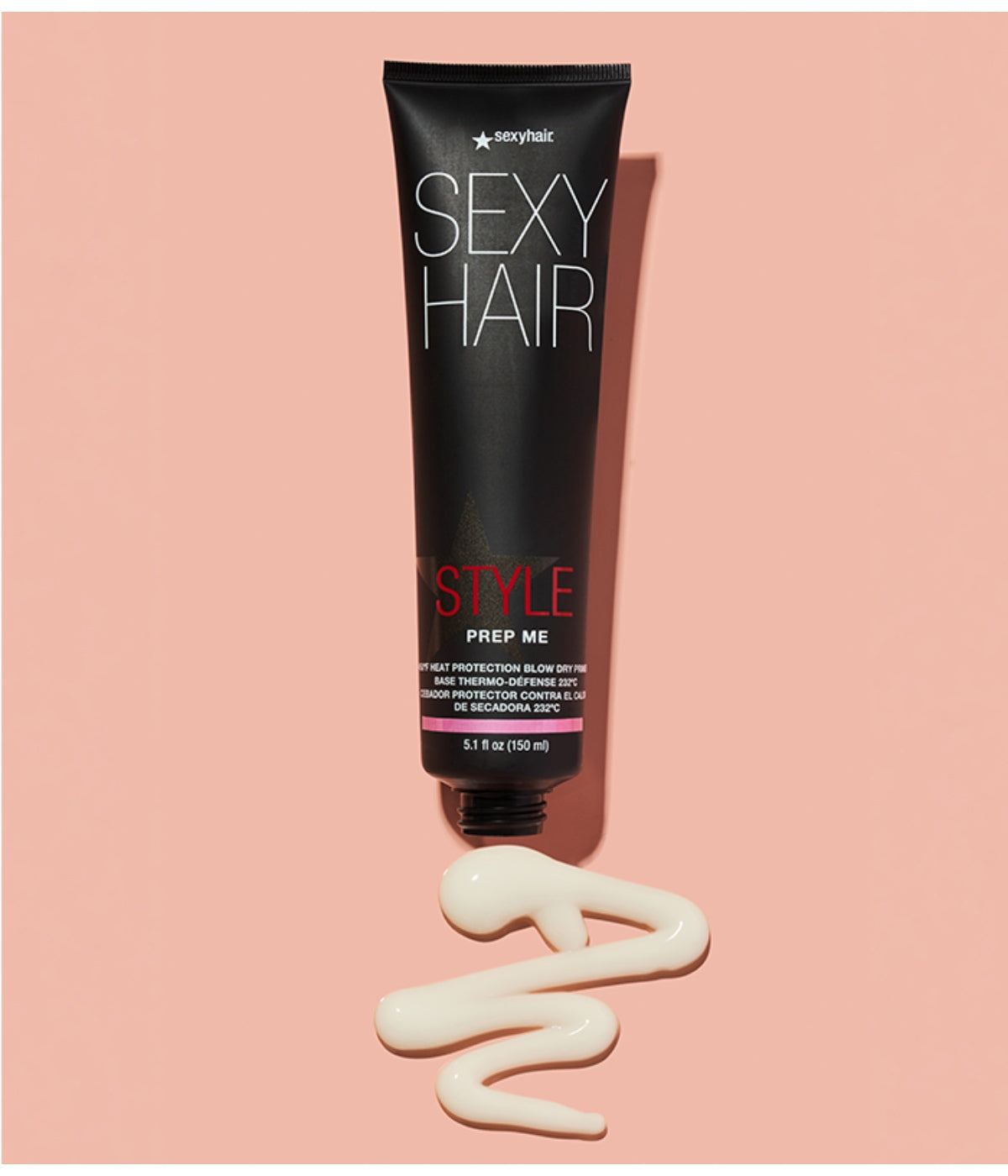 SexyHair Prep Me 450F Heat Protection Blow Dry Primer 5.1oz