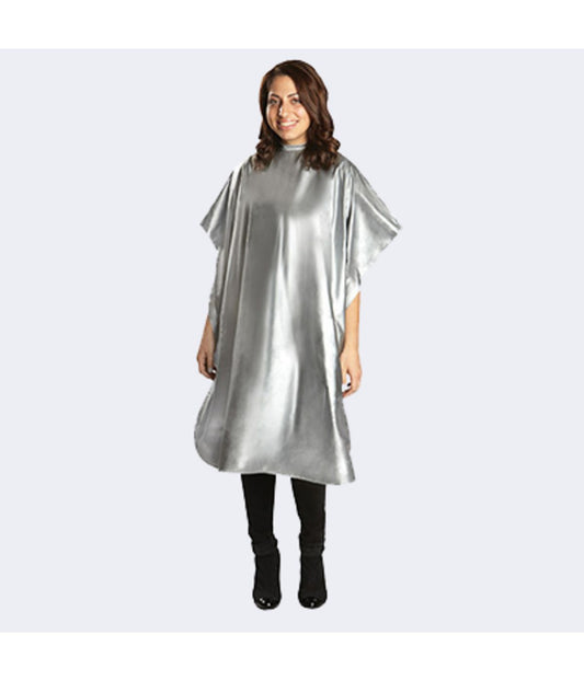 DannyCo BaBylissPro All-Purpose Waterproof Cape-Silver