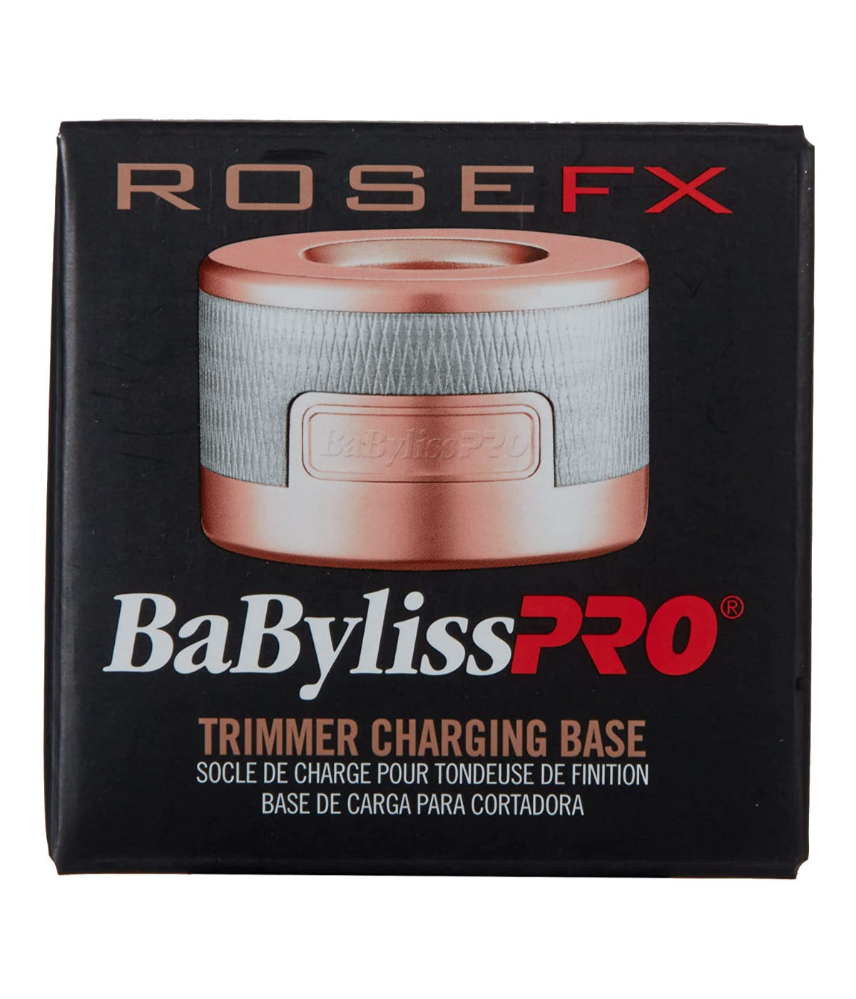 BaBylissPRO Metal Trimmer Rose Gold Charging Base for FX787 Clipper