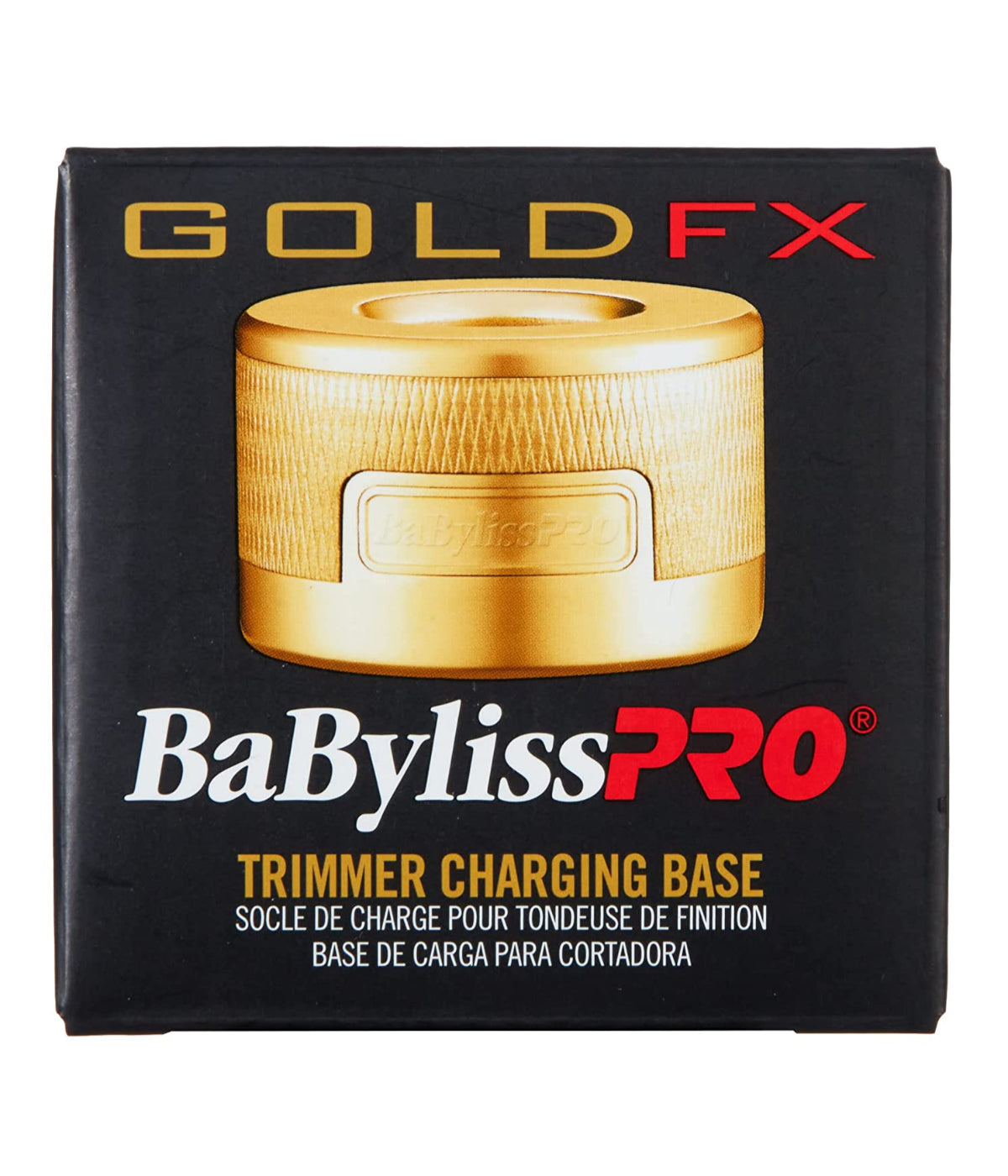 BaBylissPRO Metal Trimmer Gold Charging Base for FX787 Clipper