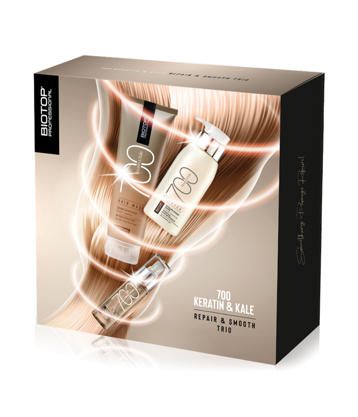 Biotop 700 Keratin + Kale Repair and Smooth Trio  HD23