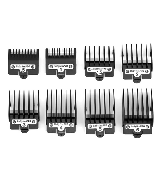 DannyCo BaBylissPRO Black 8-Comb Set FXCS880