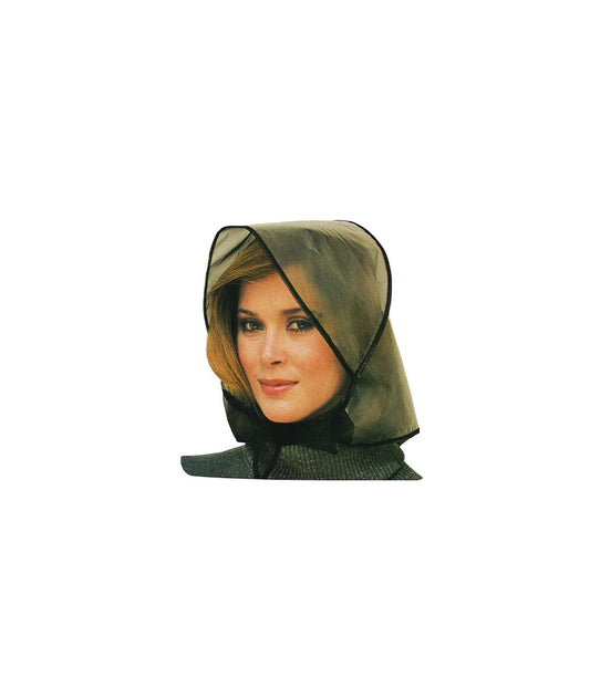 FLAIR NYLON CHIFFON RAIN BONNET