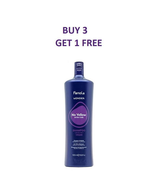 Fanola 3+1 Wonder Treatment No Yellow Shampoo  1L