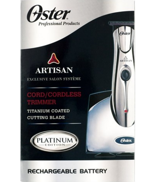 oster artisan trimmer packaging