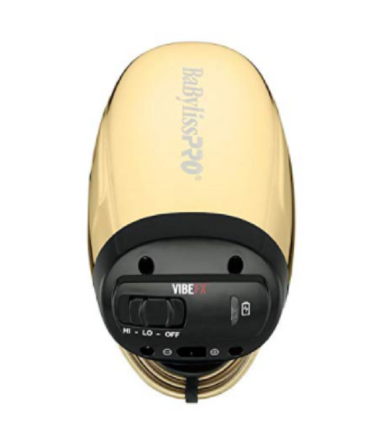 DannyCo BaBylissPRO VibeFX Cordless Massager, Gold FXSSMG