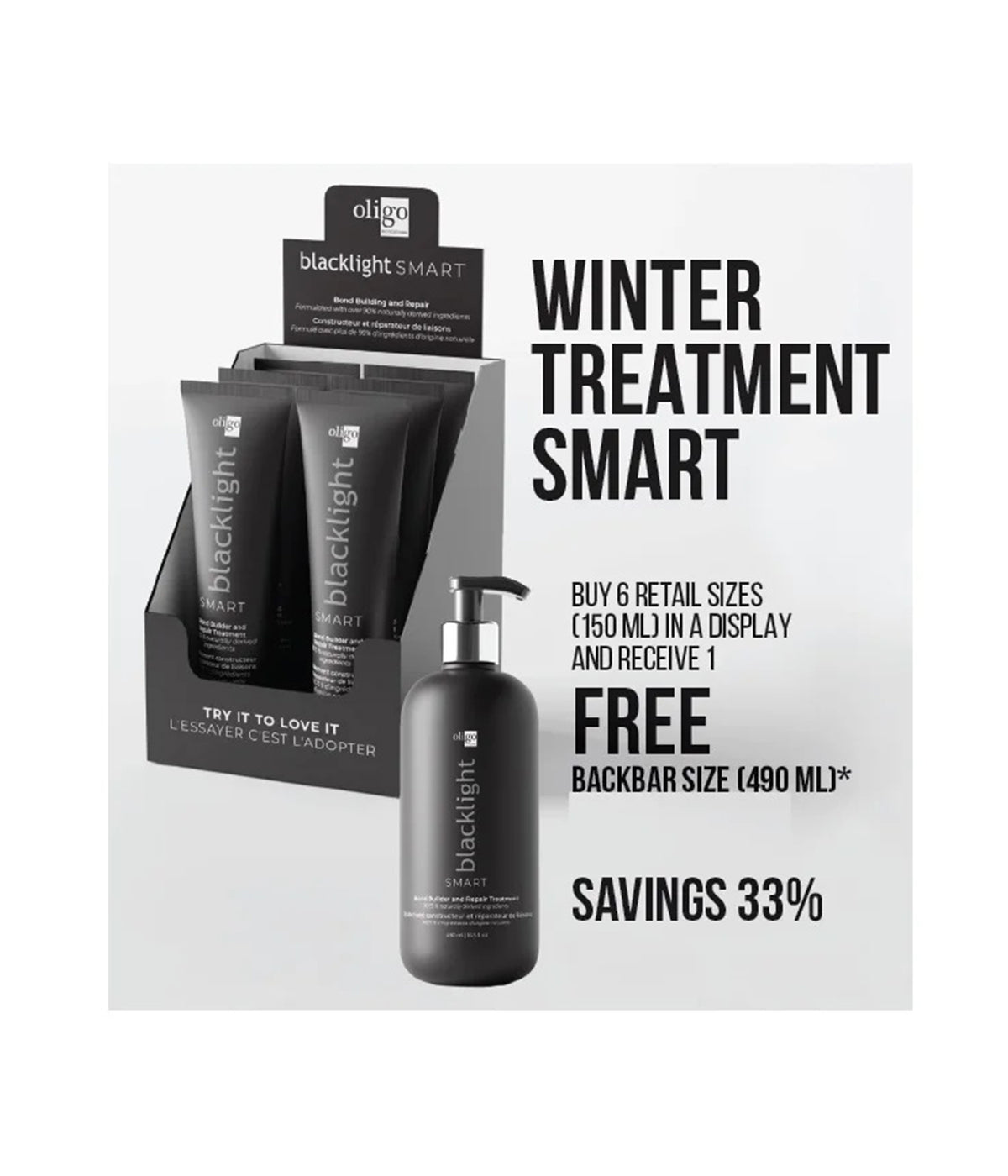 Oligo BL Smart Treatment 150ML 6 + 1 Free 500ML