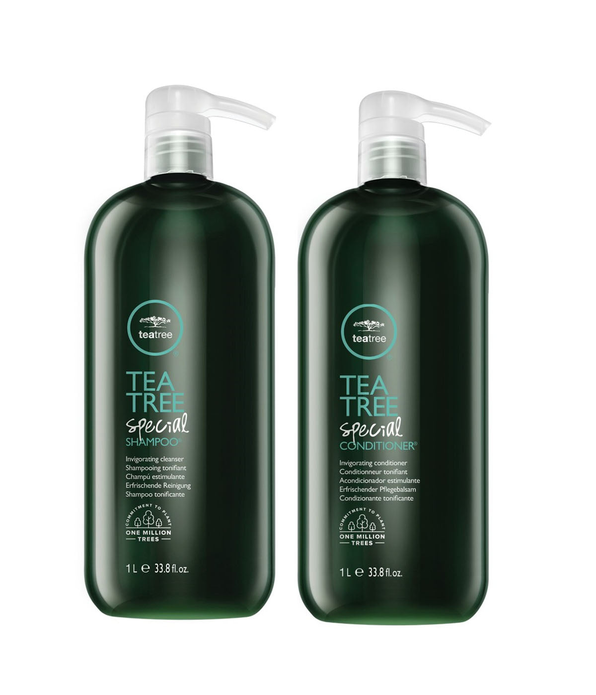 PM Tea Tree Special 1L Duo (Shampoo Conditioner) O/S JF24