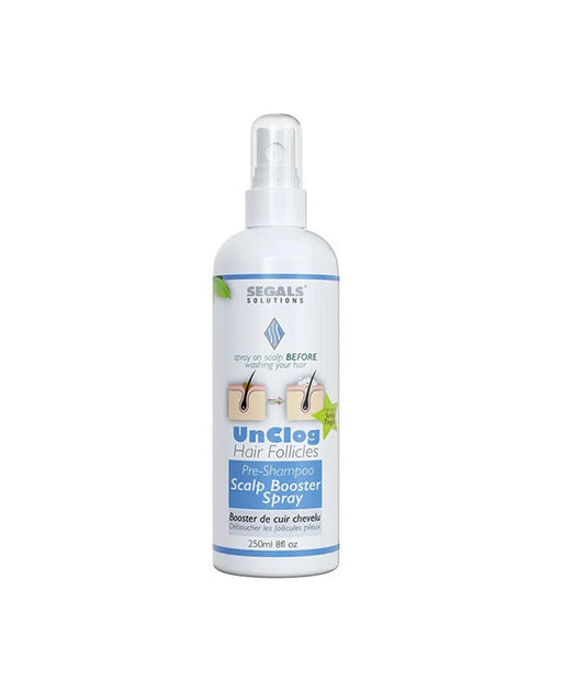 Segals Unclog Pre Shampoo Scalp Booster