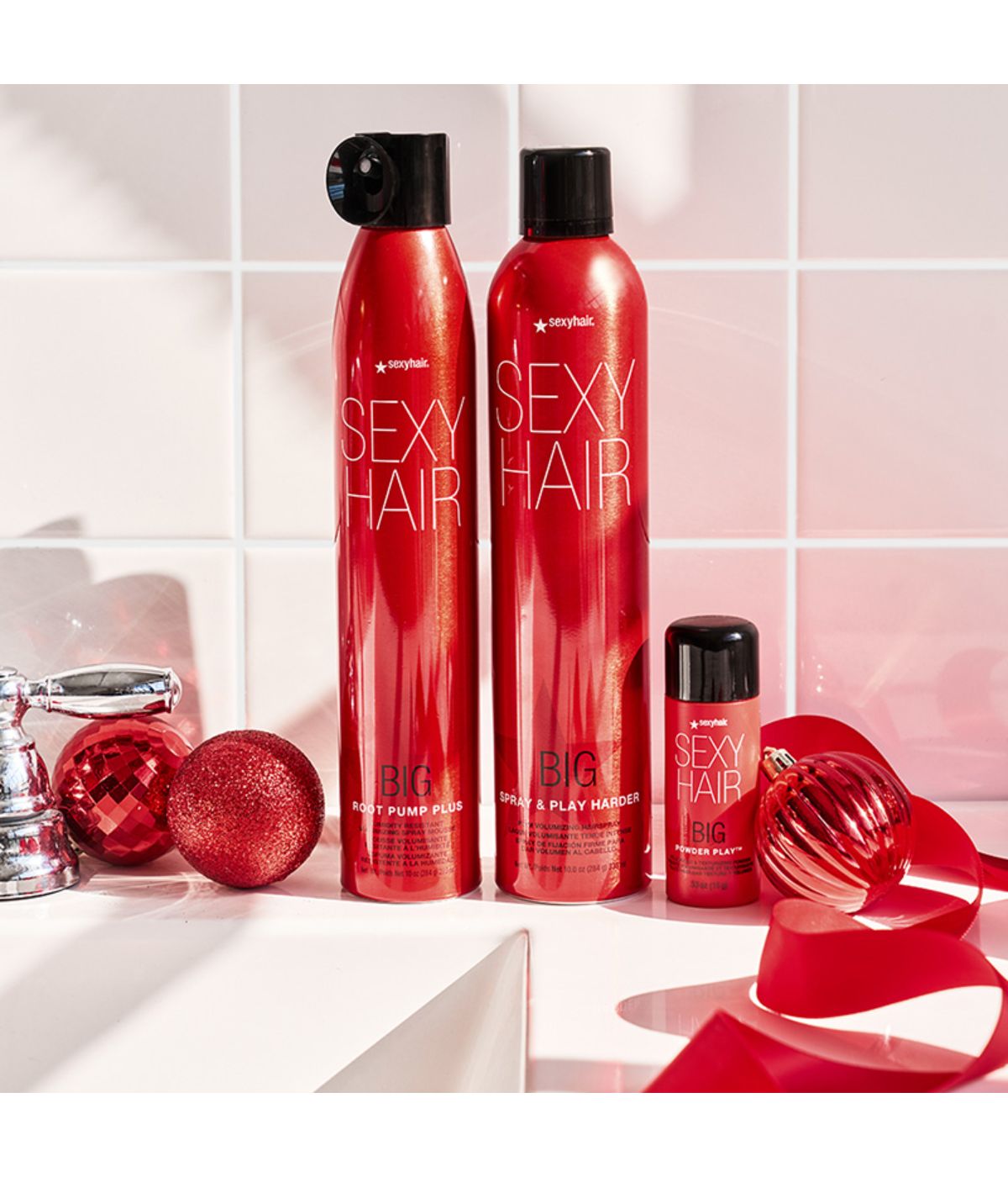 SEXYHAIR Big Glam Holiday Trio Harder