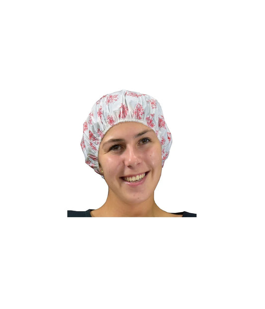 FLAIR SHOWER CAP W/ ASSORTED PATTERNS