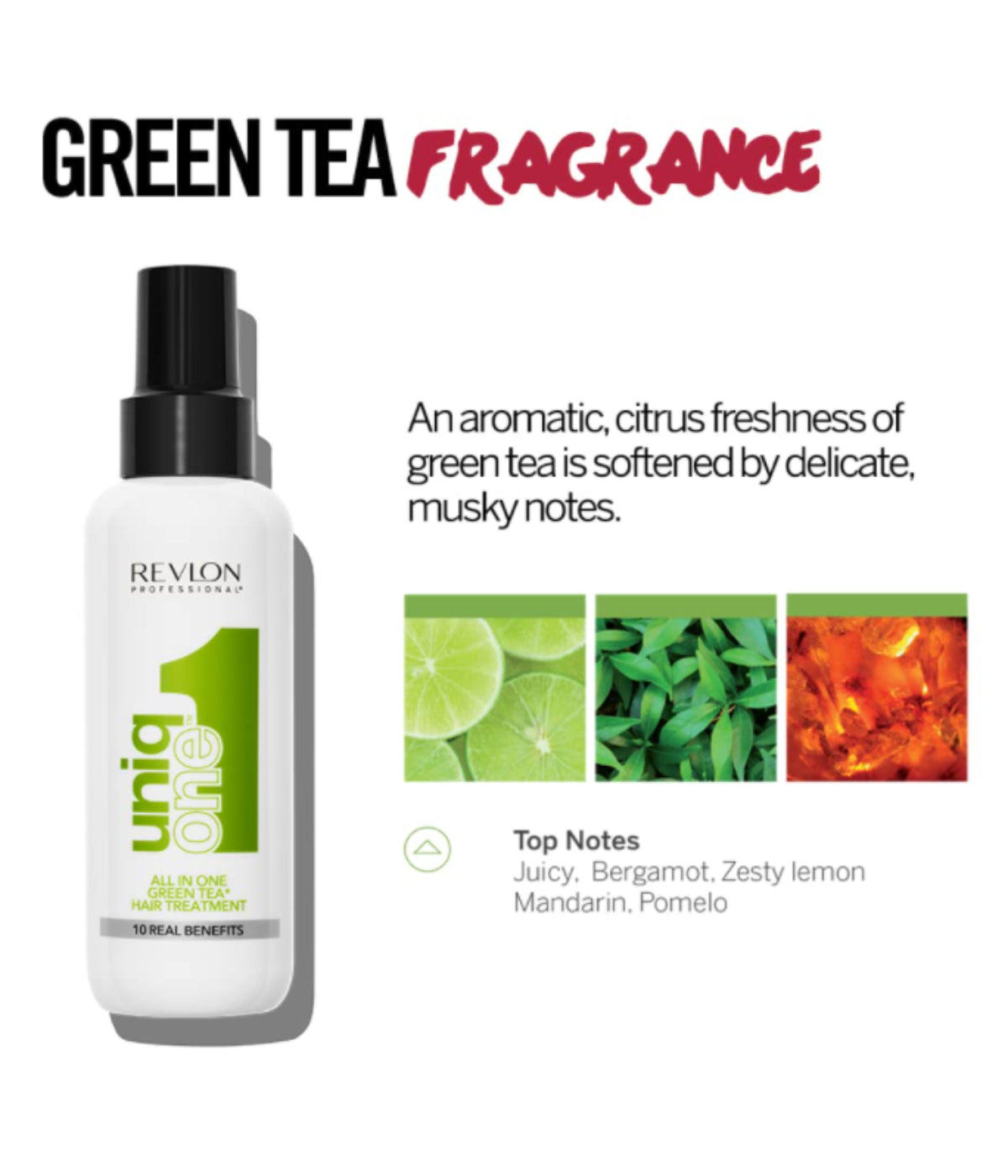 Revlon UniqONE Green Tea Hair Treatment, 150mL