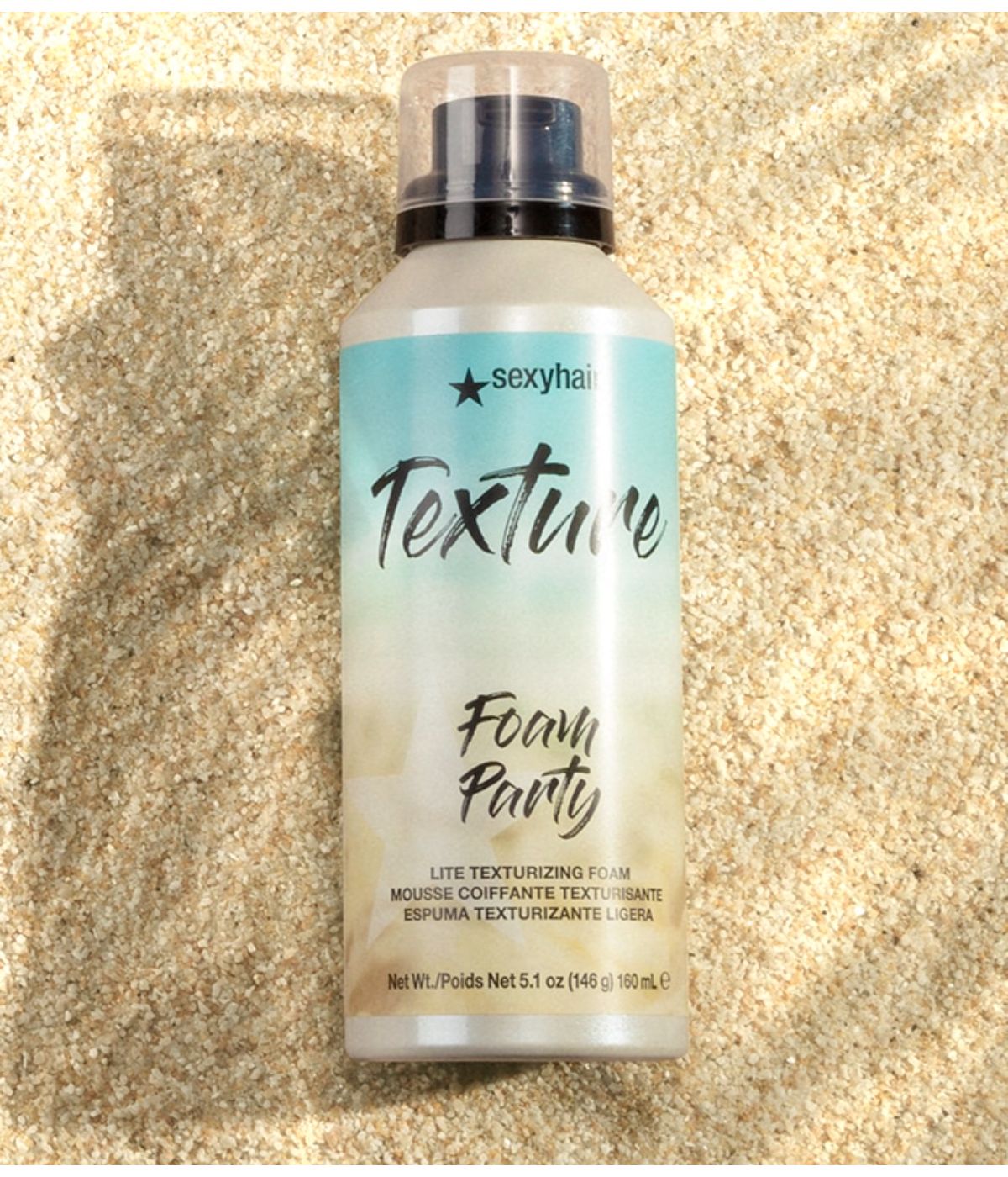 SexyHair Foam Party Lite Texturizing Spray 5.1oz