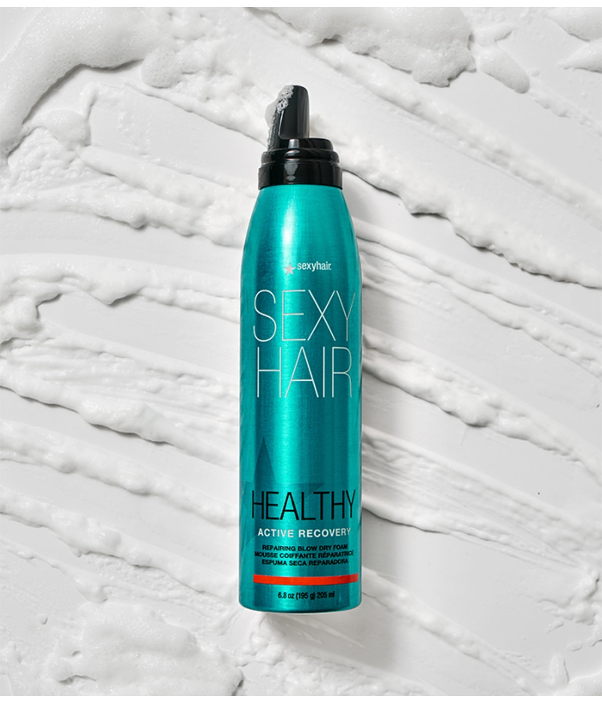 SexyHair Active Recovery Repairing Blowdry Foam 6.8oz