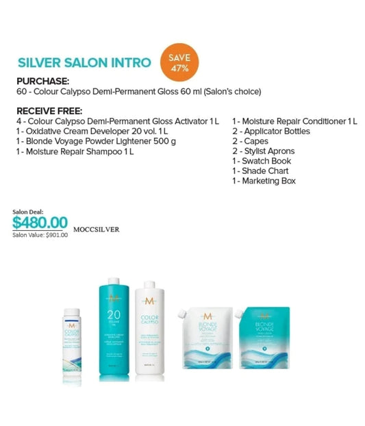 Moroccanoil Color Calypso Silver Salon Intro 2022 - Save 47%